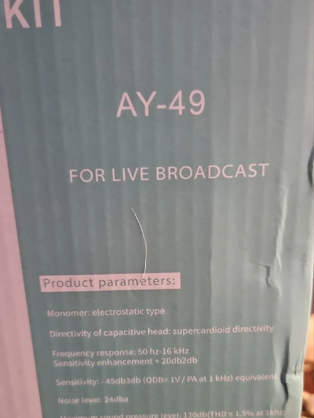 AY-49 Video-Making Kit - Black